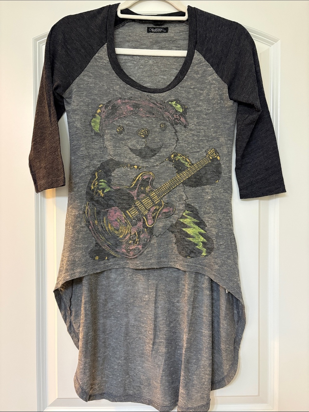 Lauren moshi hi-lo raglan t XS